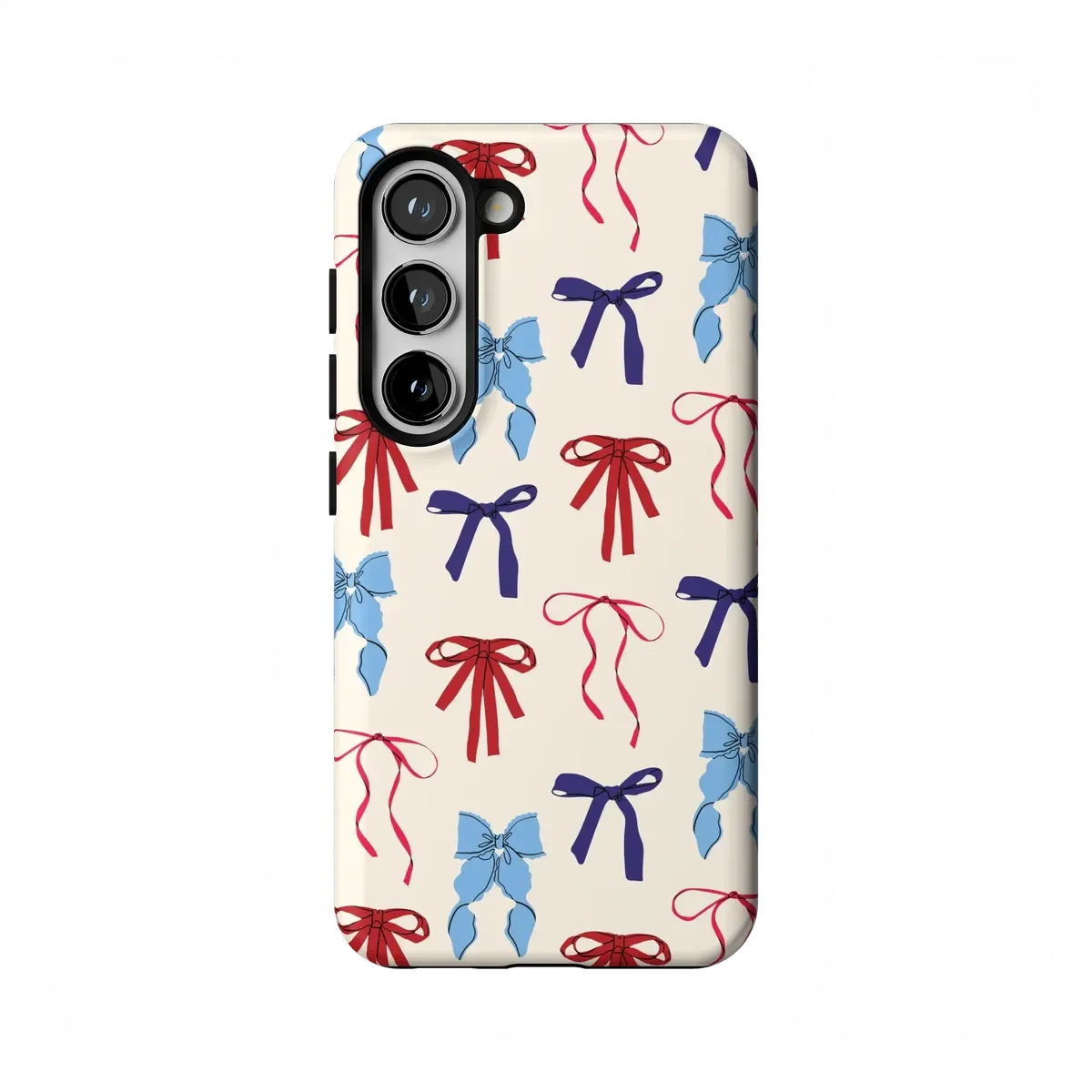American Girlie | Red White & Blue Bows Case