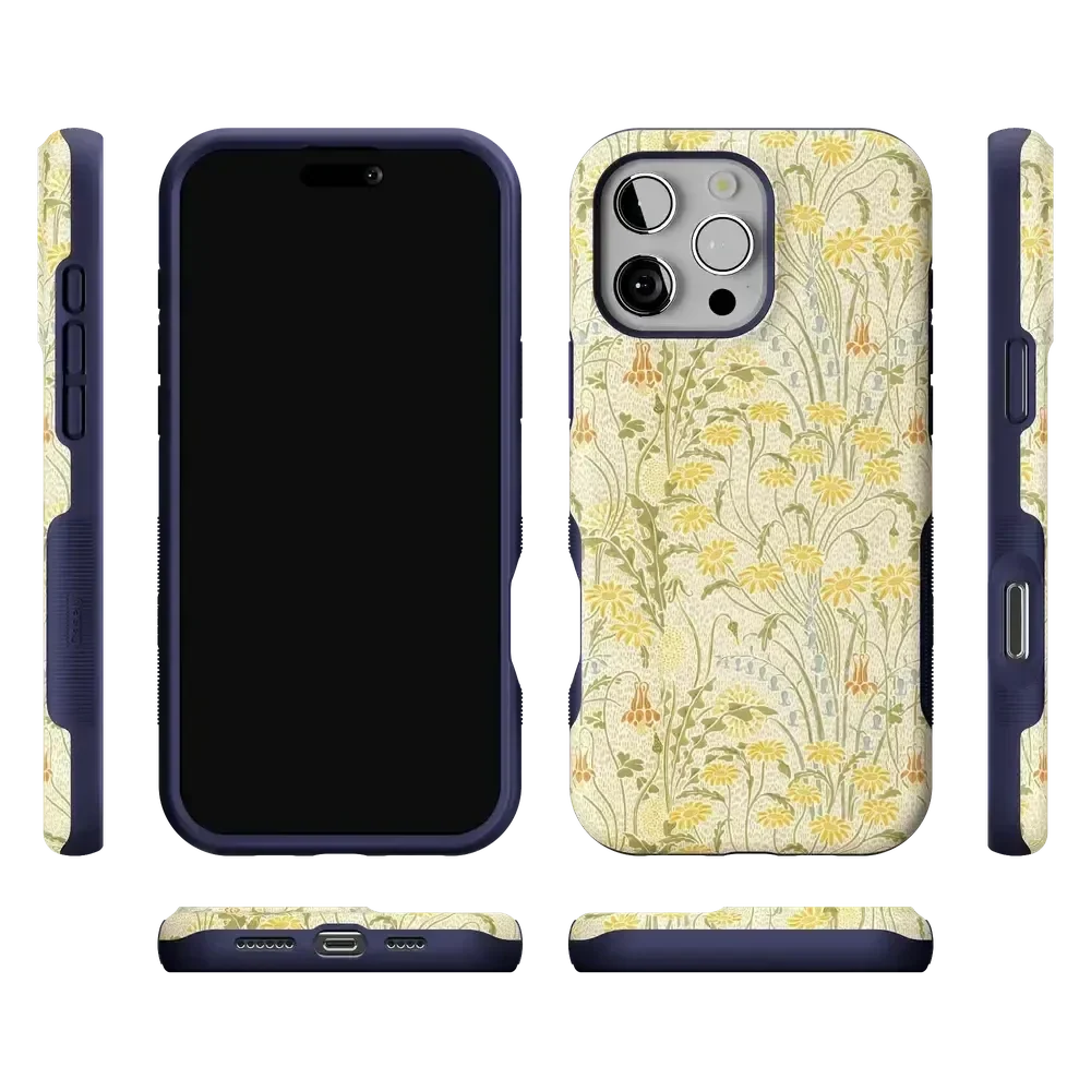 Boho Blooms | Golden Floral Case