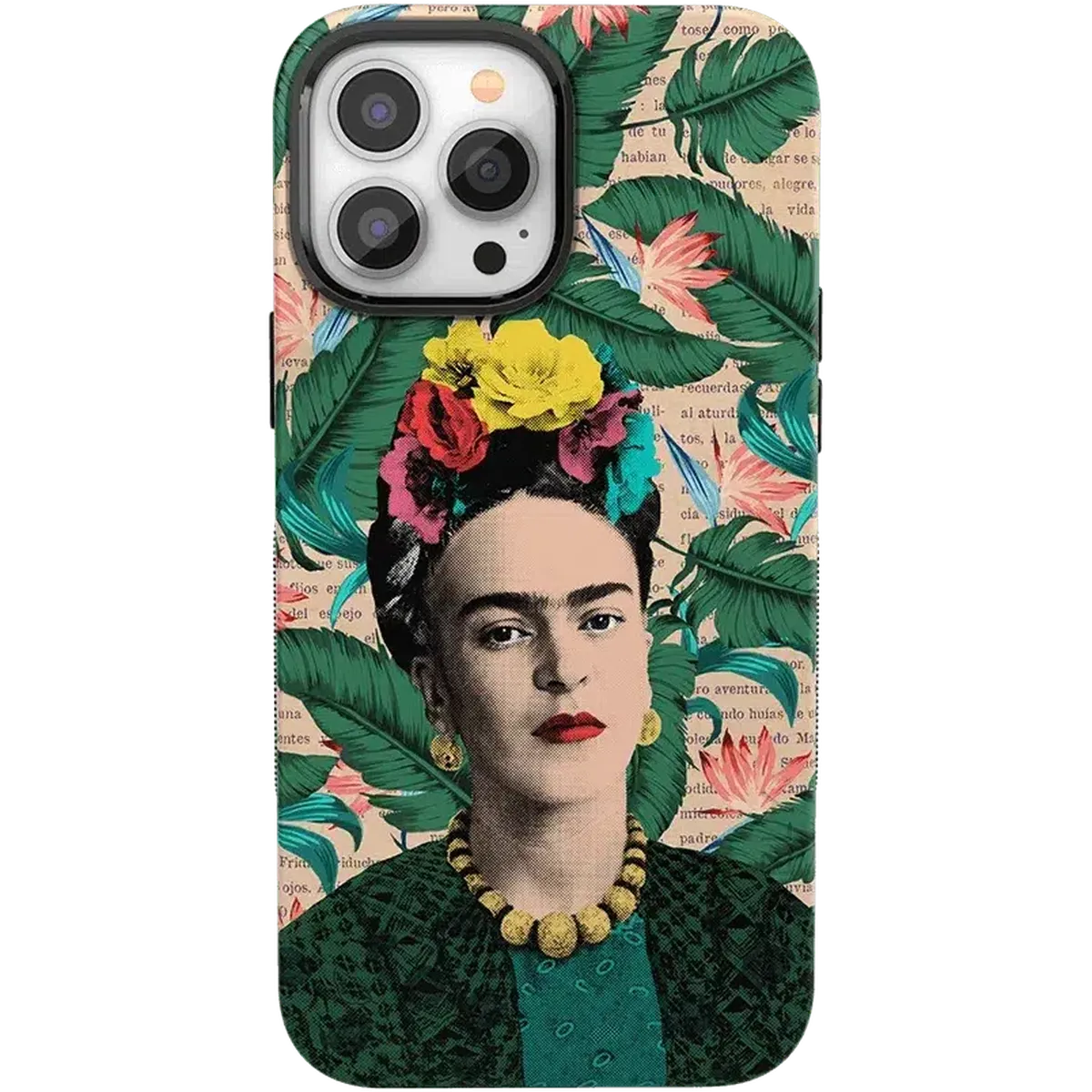 Find Your Muse | Frida Kahlo Portrait Floral Case