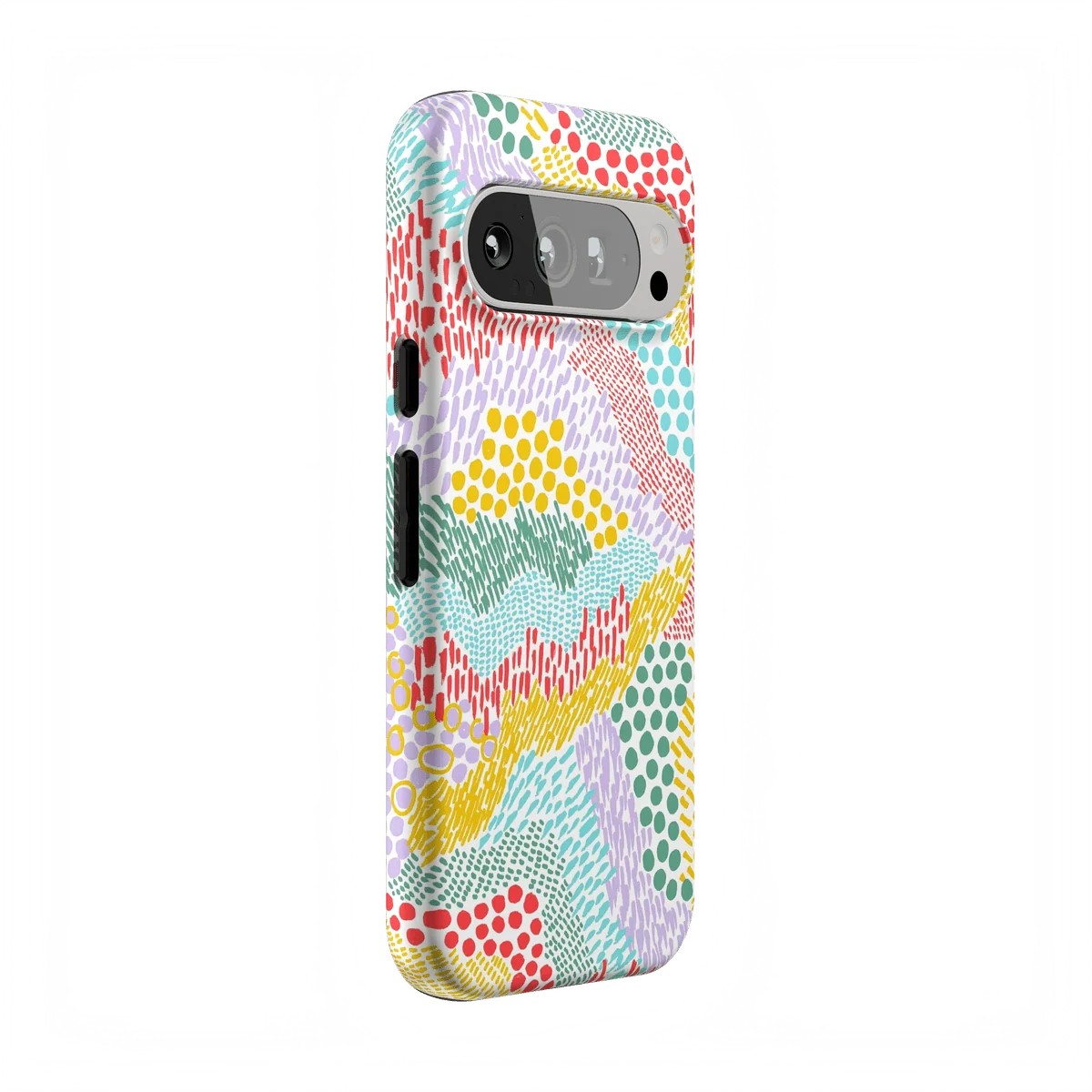 Color Me Happy | Pattern Colorblock Case