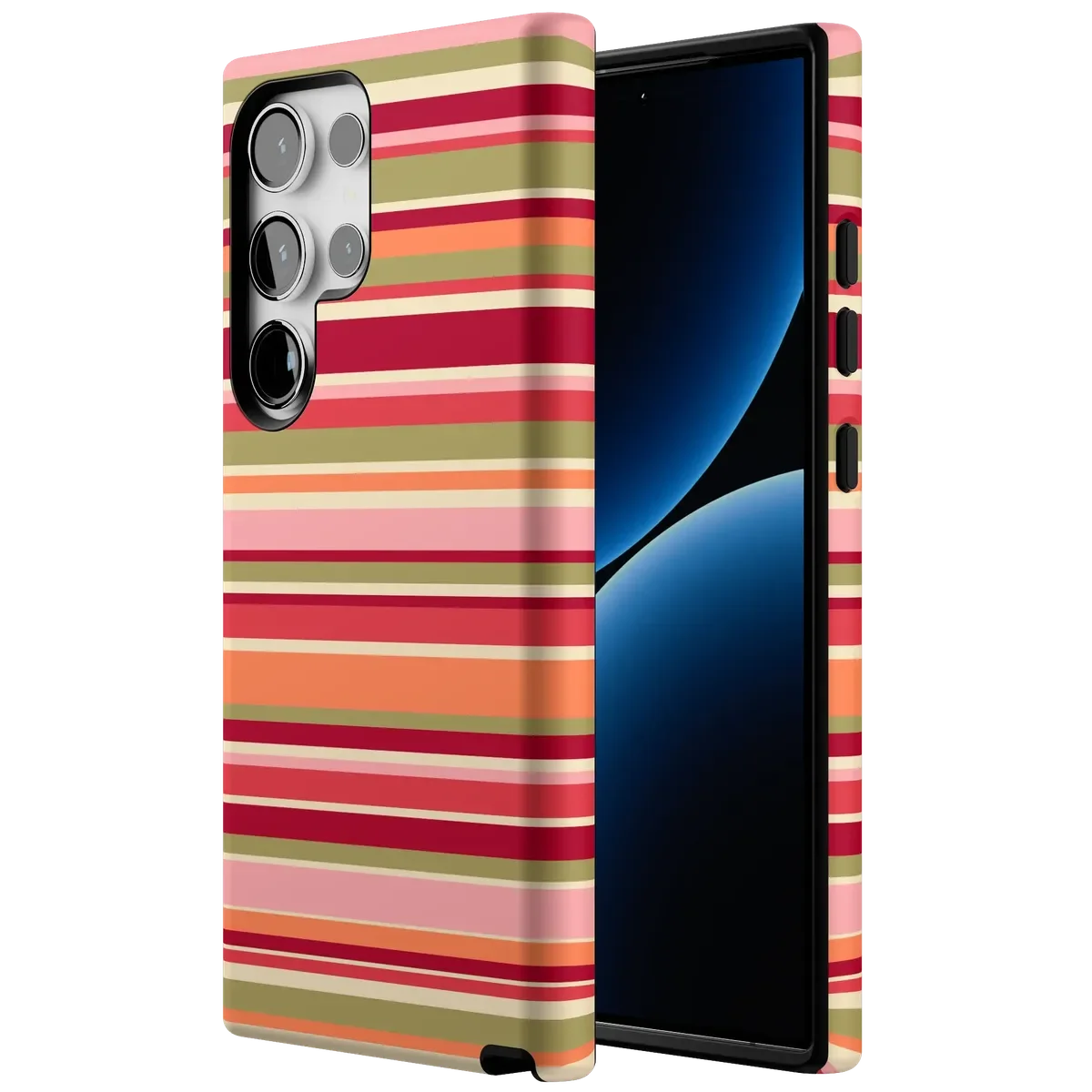 Citrus Stripes | Poolside Print Case