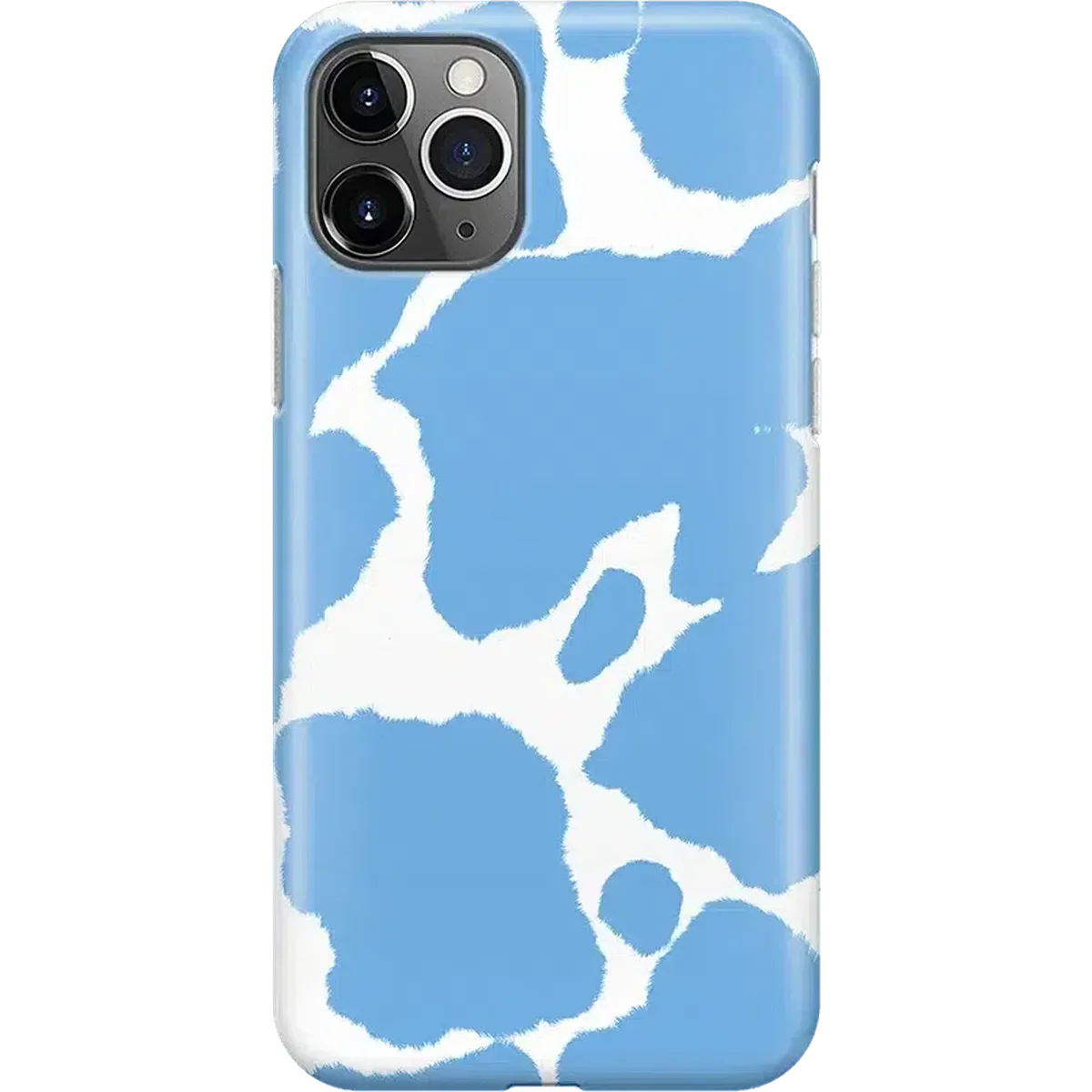 Current MOOd | Light Blue Cow Print Case
