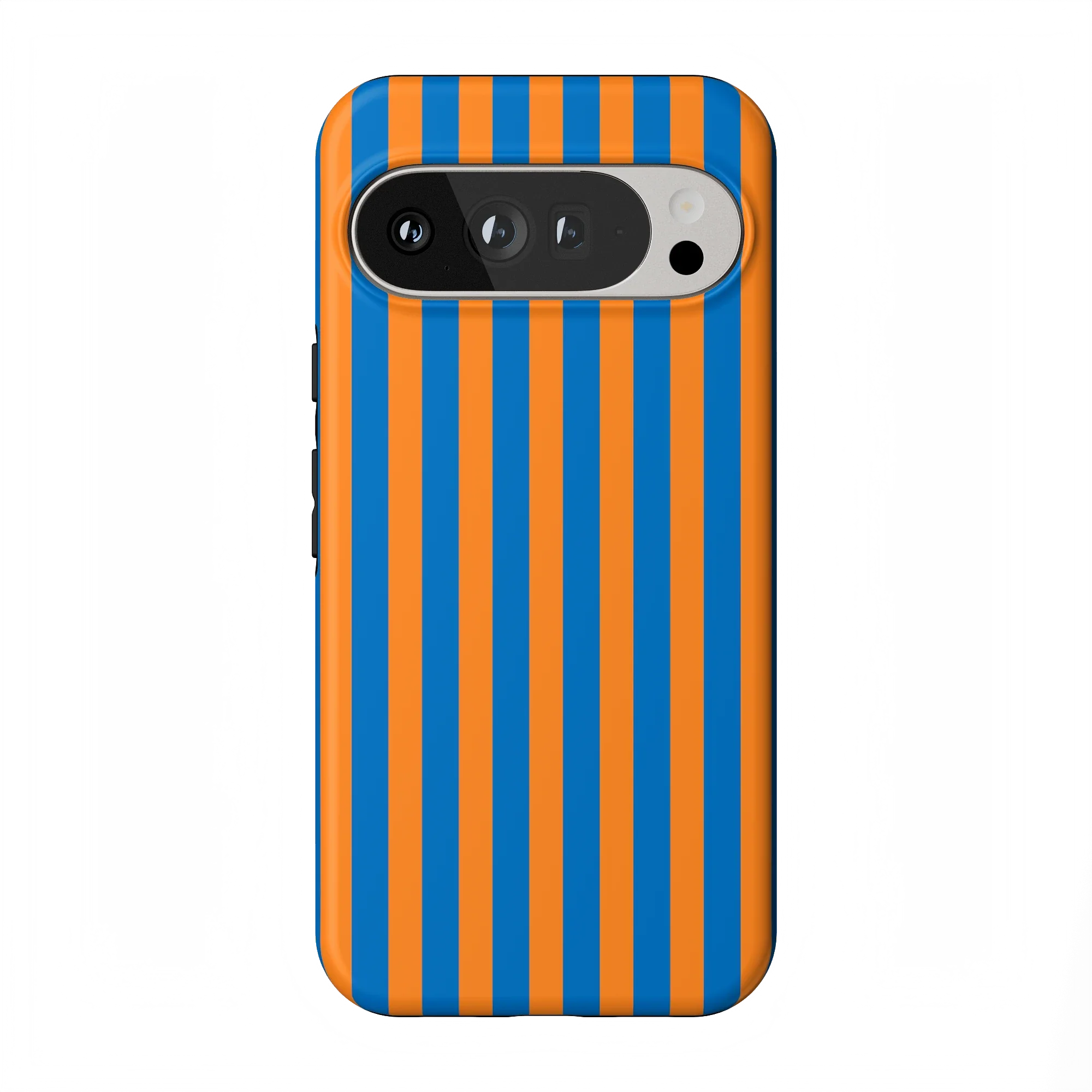Go New York | Blue & Orange Stripes Case