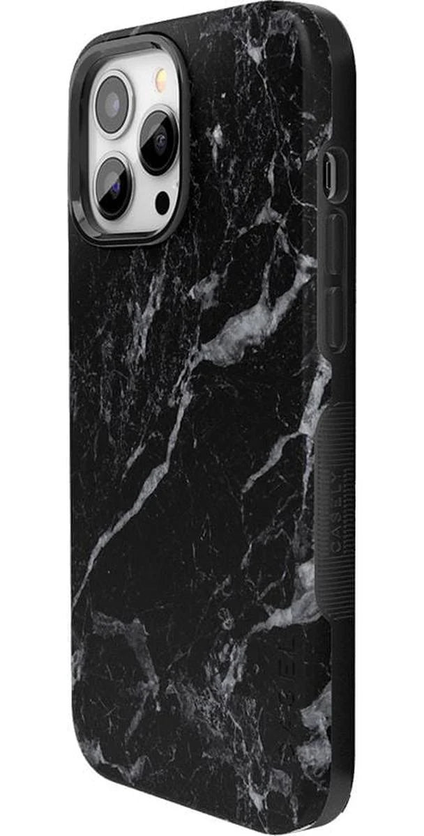 Black Pearl | Classic Black Marble Case