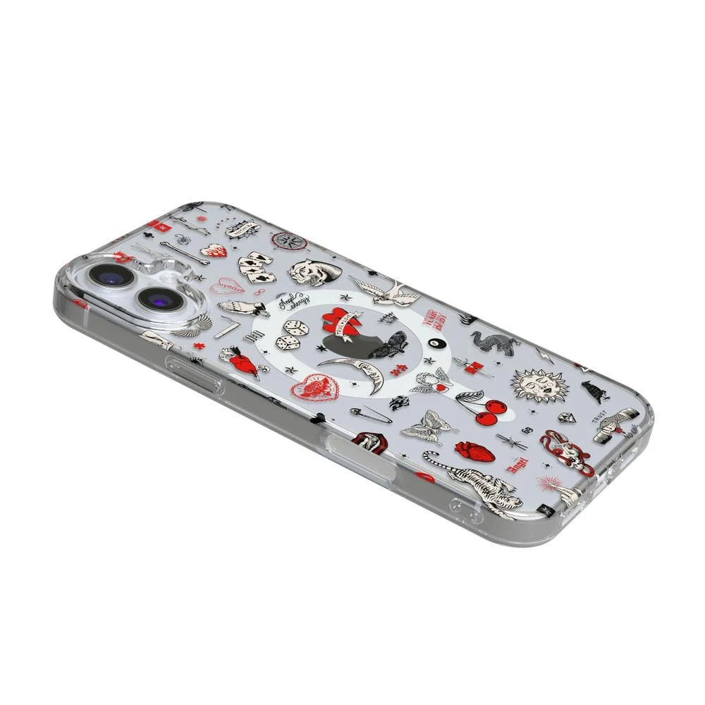 Not a Phase | Clear Flash Tattoo Case