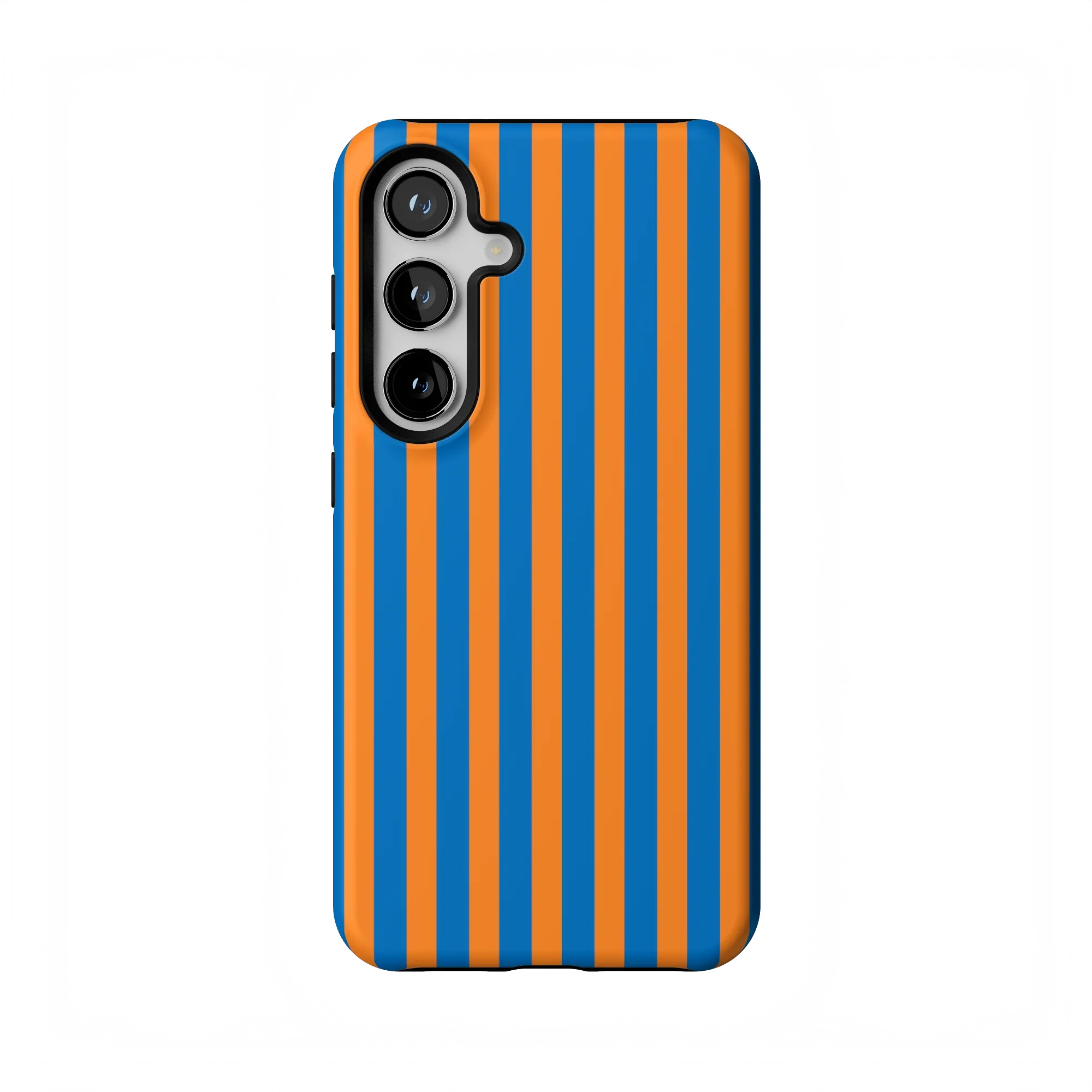 Go New York | Blue & Orange Stripes Case