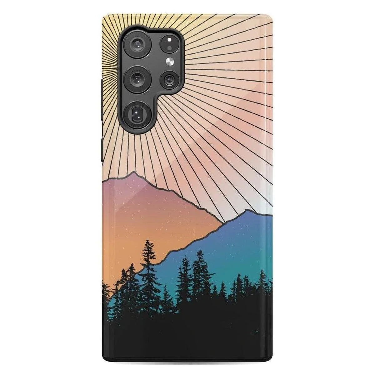 Golden Hour | Mountain Sunset Samsung Case