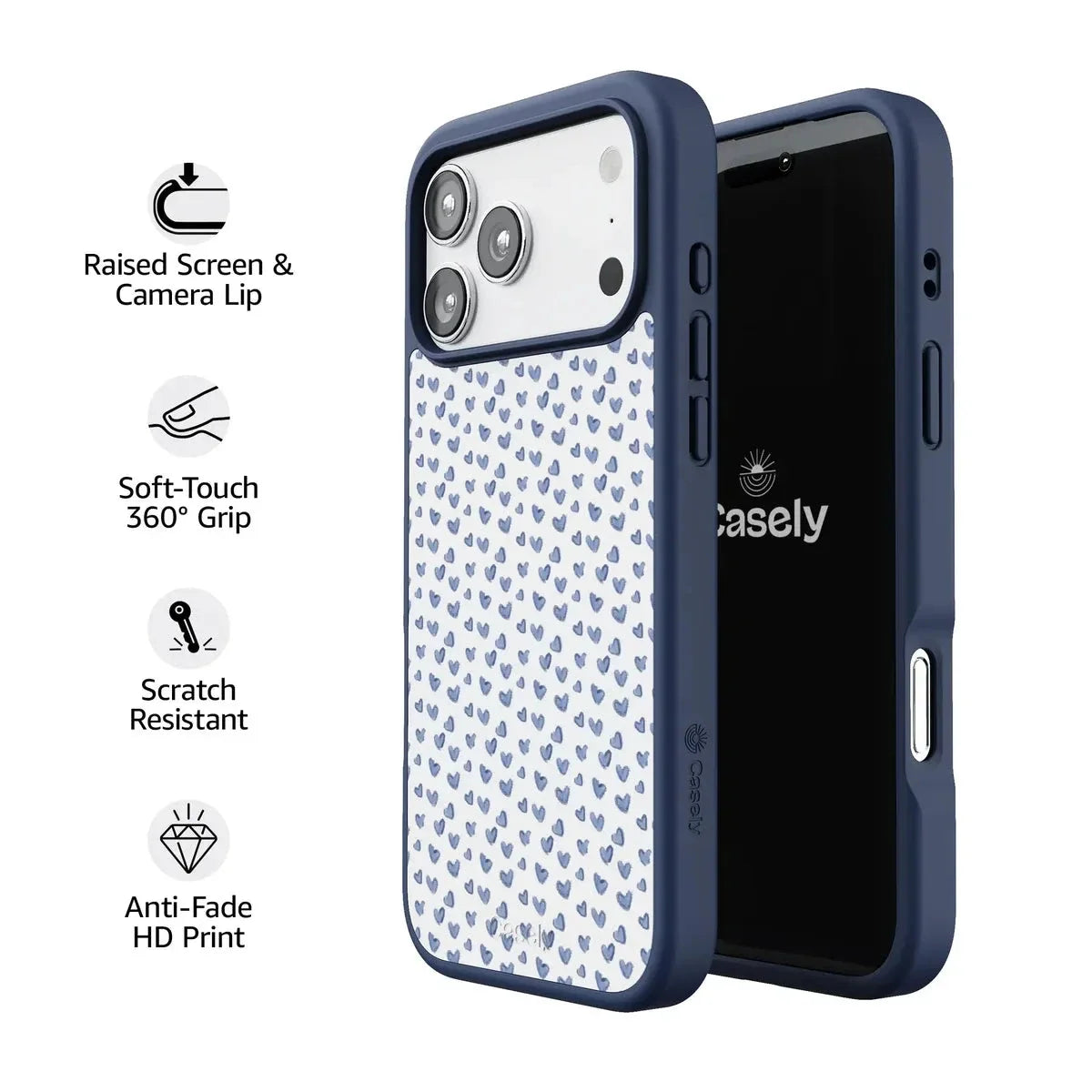 Lovebug | Blue Hearts Case