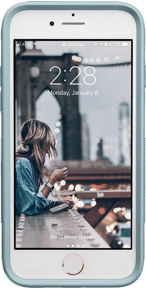Lost at Sea | Teal Blue Seaglass Case