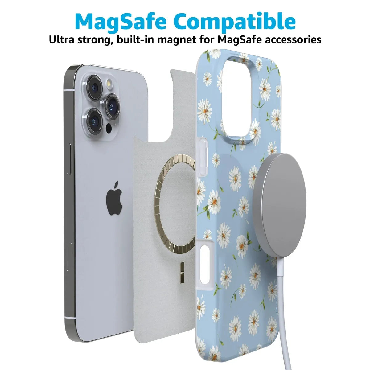 Daisy Daydream | Baby Blue Floral Case