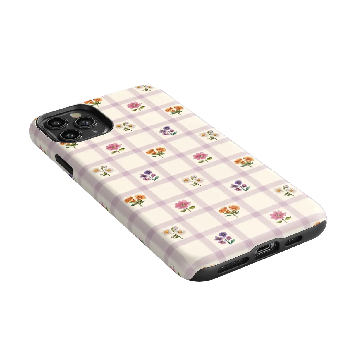 Meadow Check | Floral Gingham Case