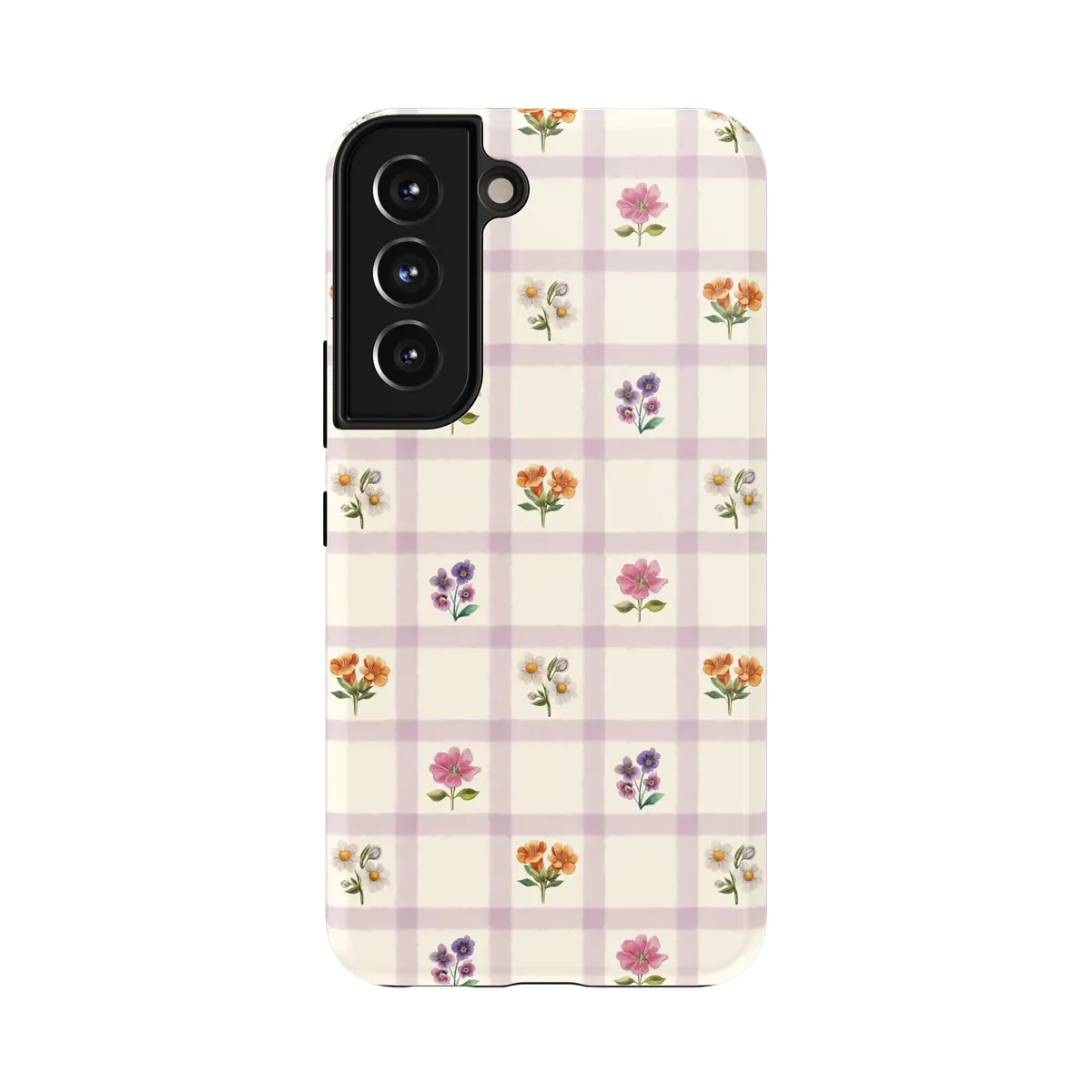 Meadow Check | Floral Gingham Case