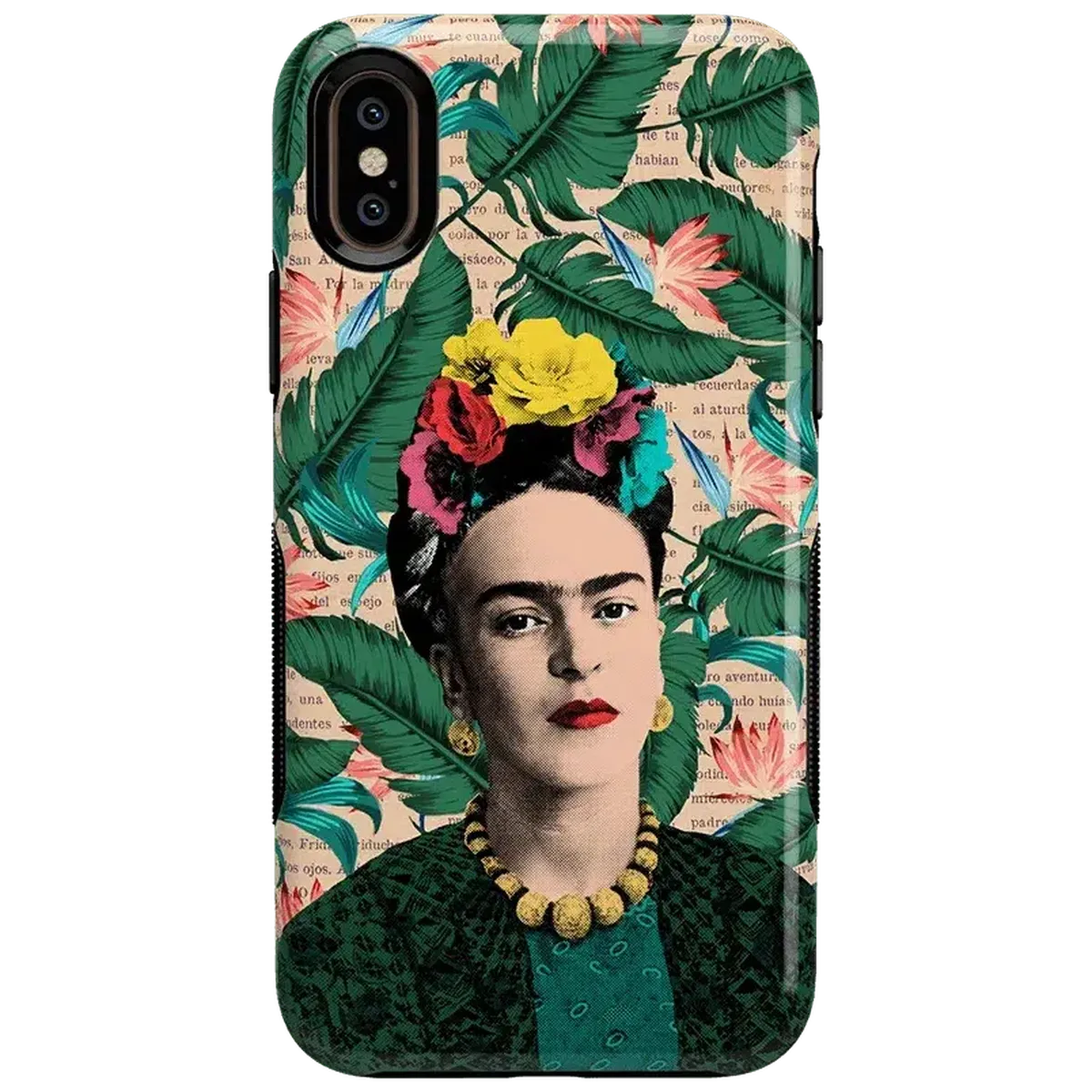 Find Your Muse | Frida Kahlo Portrait Floral Case
