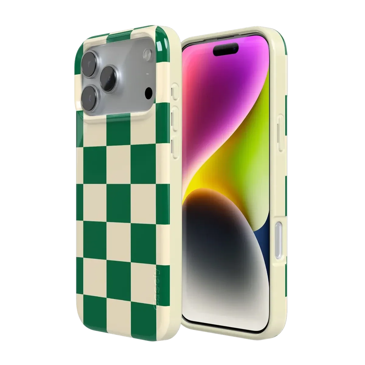 Fit Check | Green Checkerboard Case