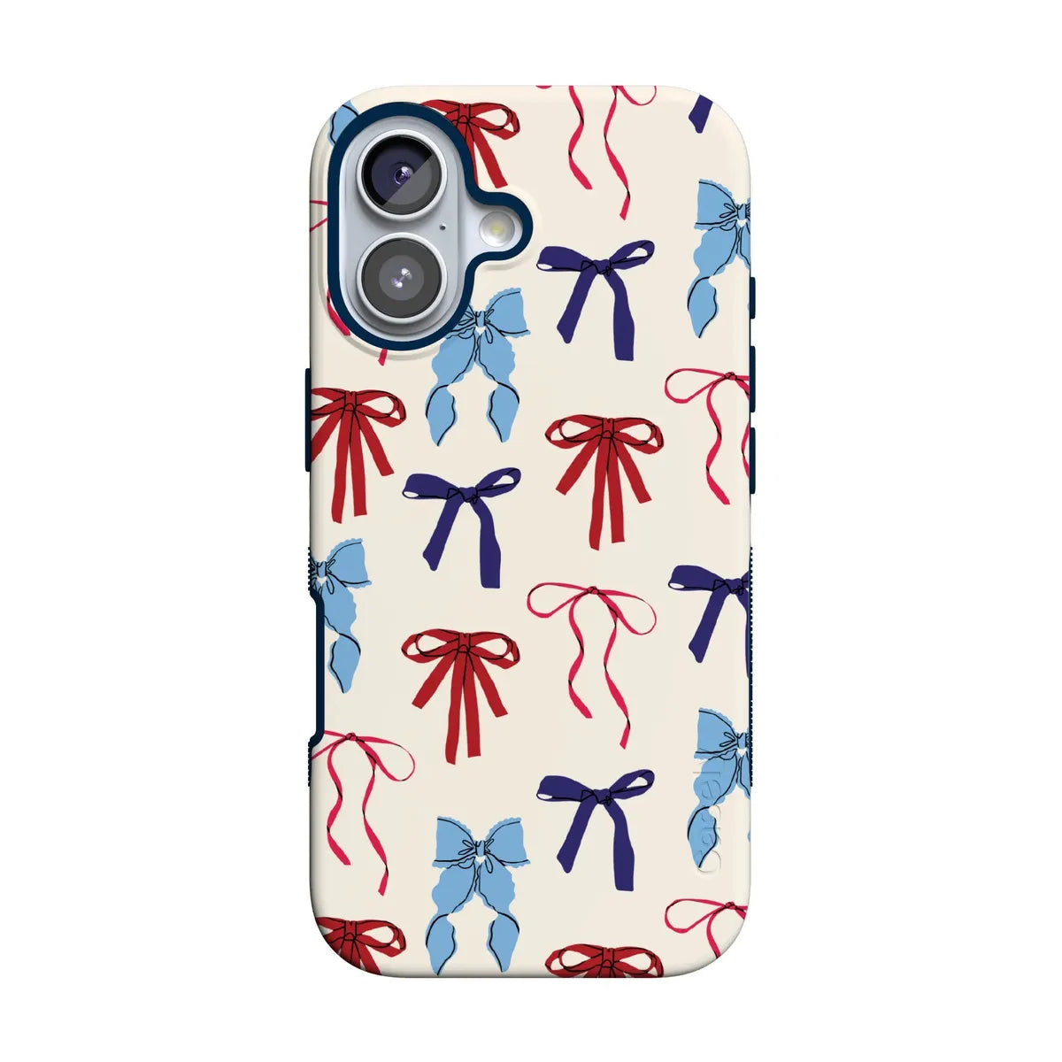 American Girlie | Red White & Blue Bows Case