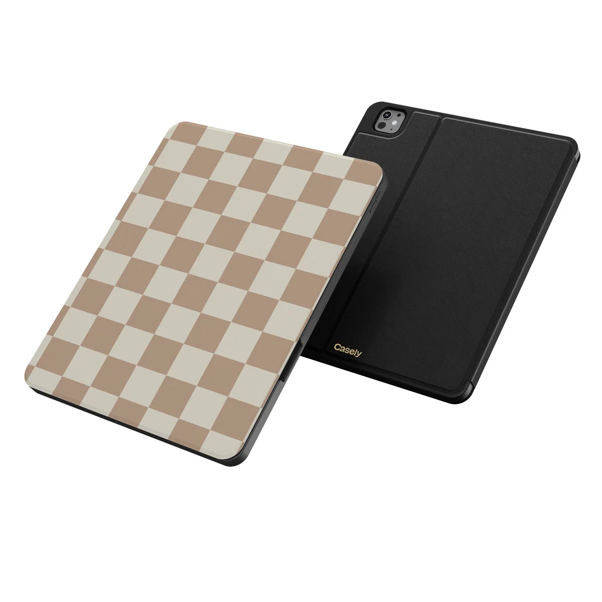 Fit Check | Neutral Checkerboard iPad Case