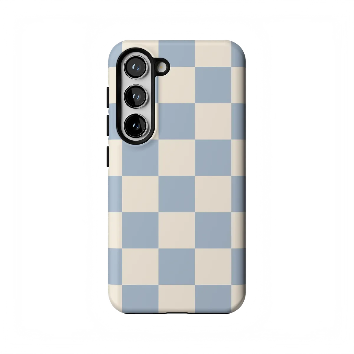 Fit Check | Light Blue Checkerboard Case