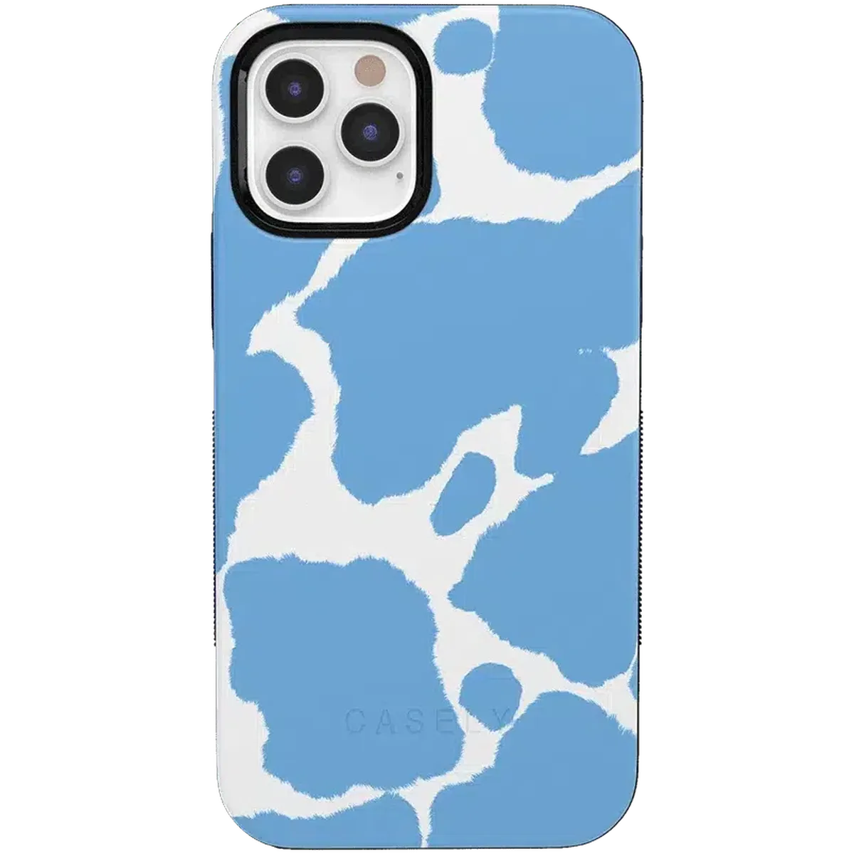 Current MOOd | Light Blue Cow Print Case
