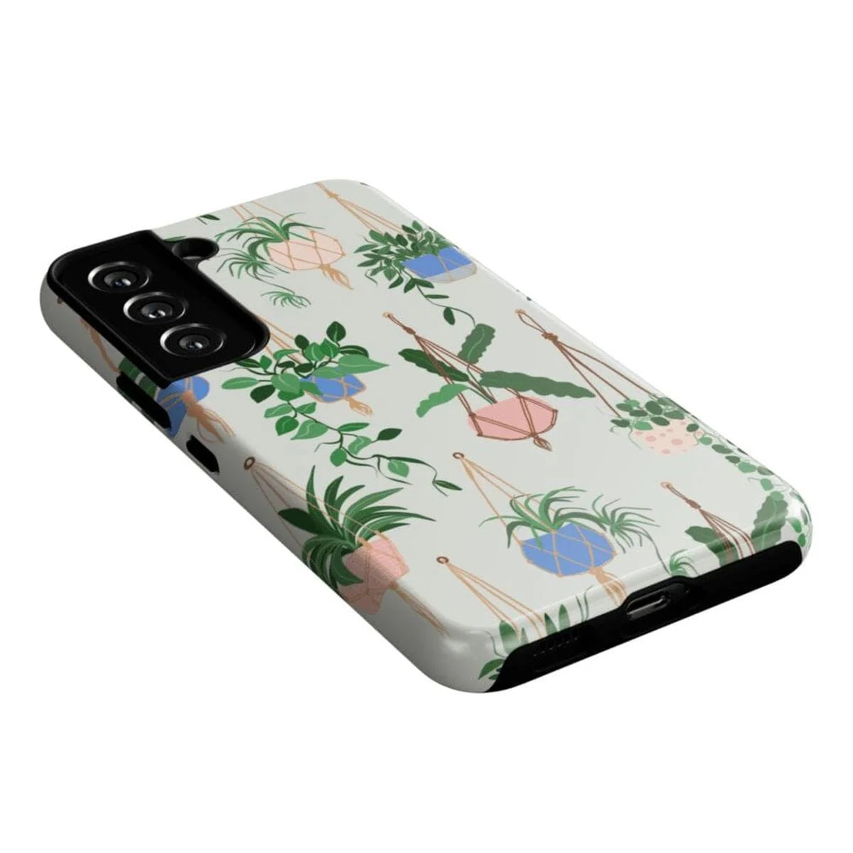 Hanging Around | Potted Plants Floral Samsung Case