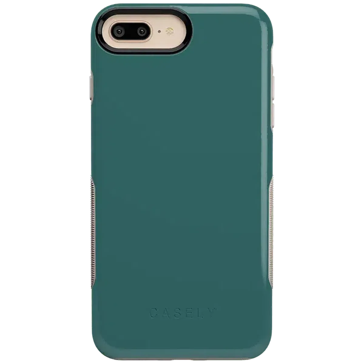 Deep Teal on Nude | Ultra-Protective Bold Case