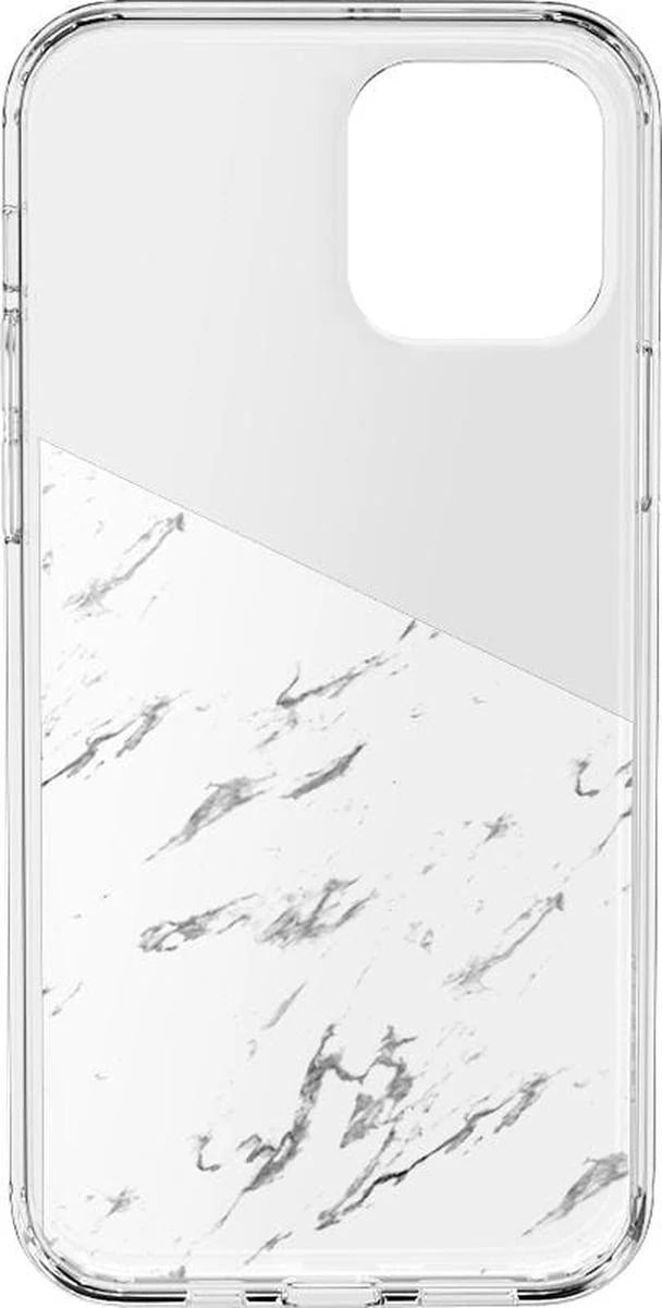 Let's Split | Half White Clear Marble Case
