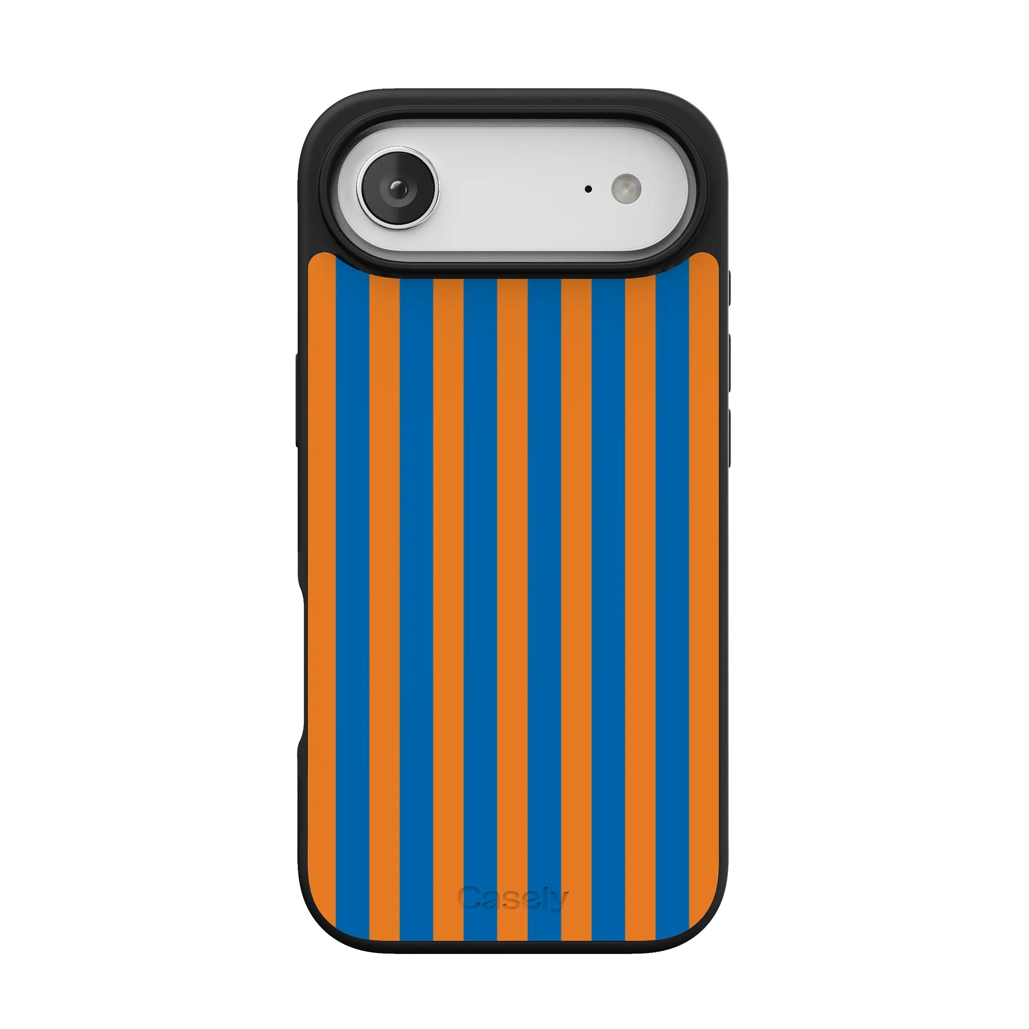 Go New York | Blue & Orange Stripes Case