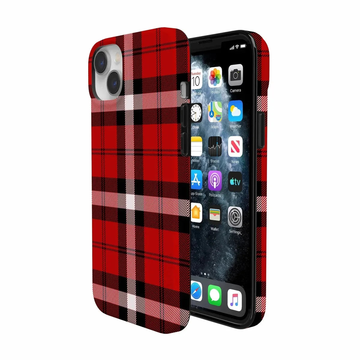 As if! | Red Plaid Case