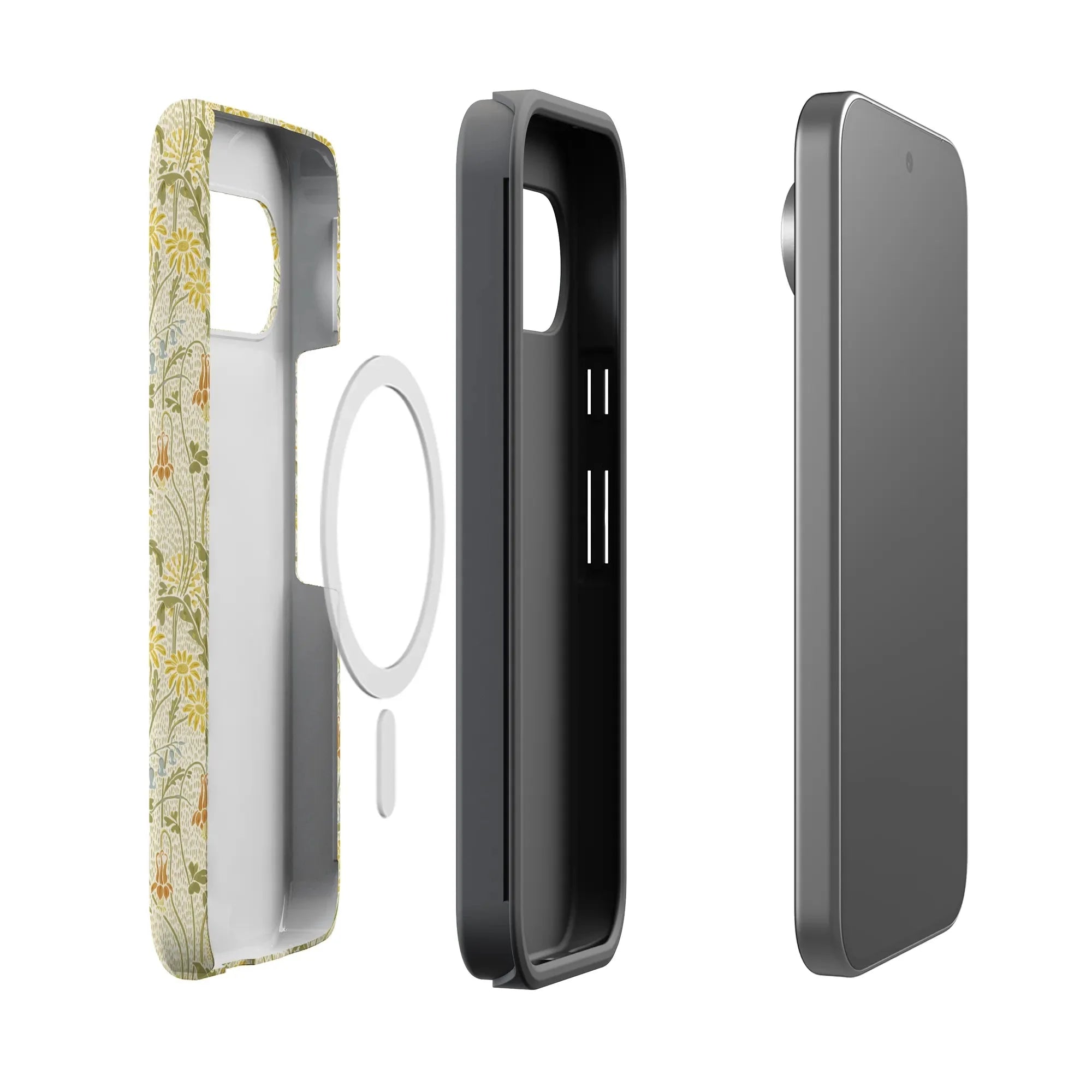 Boho Blooms | Golden Floral Case
