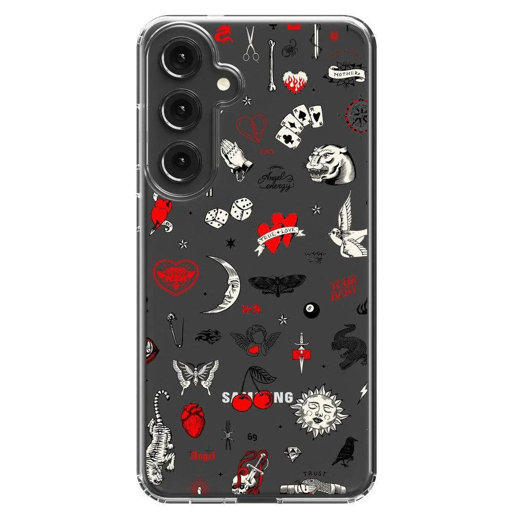 Not a Phase | Clear Flash Tattoo Case