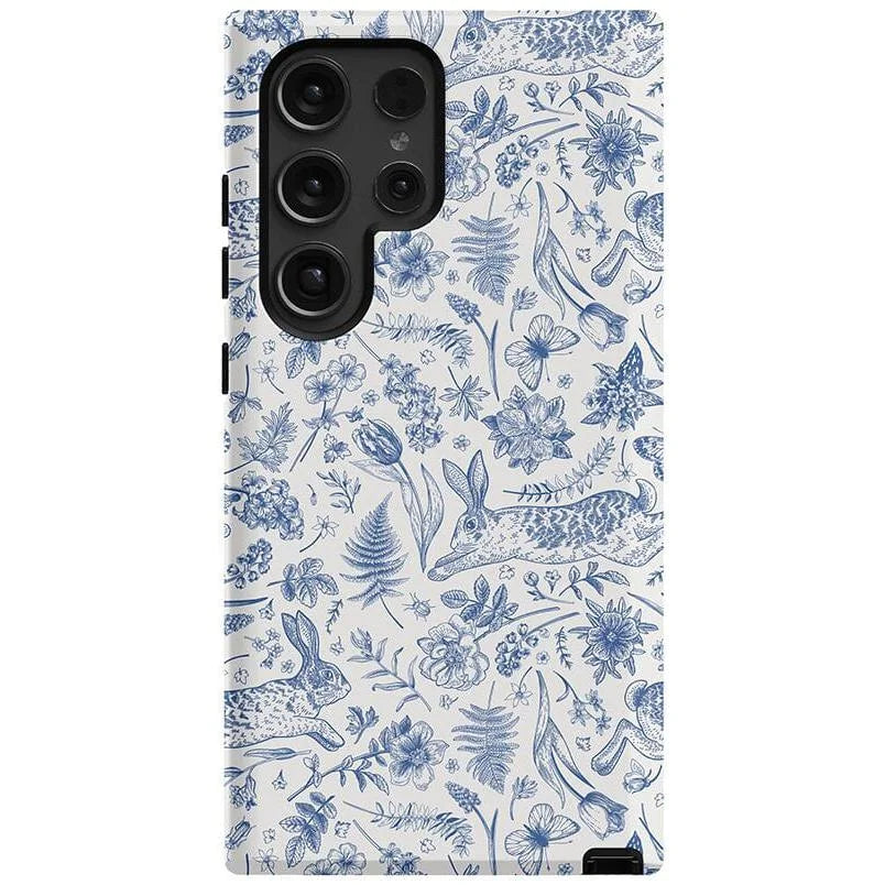 Hop & Bloom | Bunny Toile Case