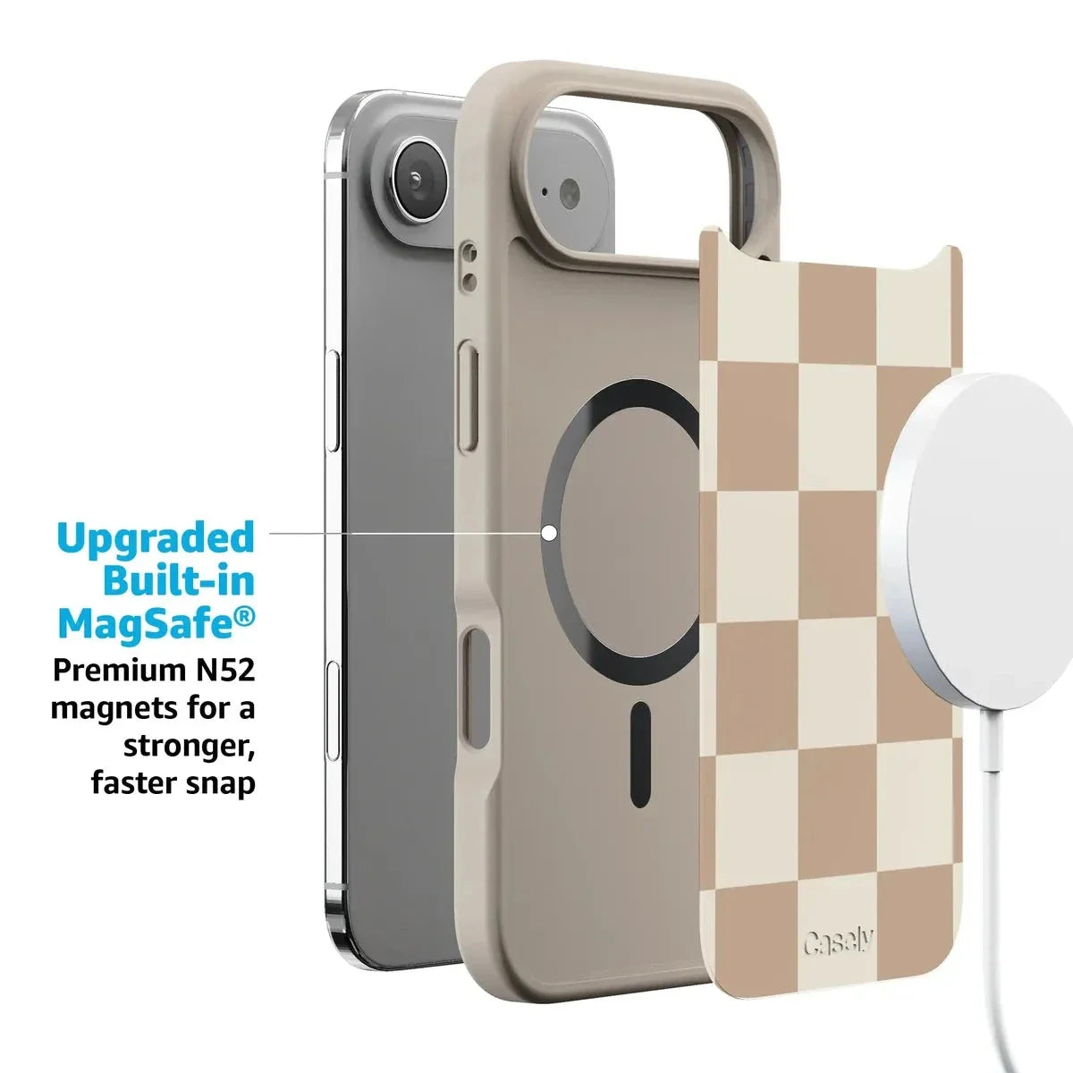 Fit Check | Neutral Checkerboard Case