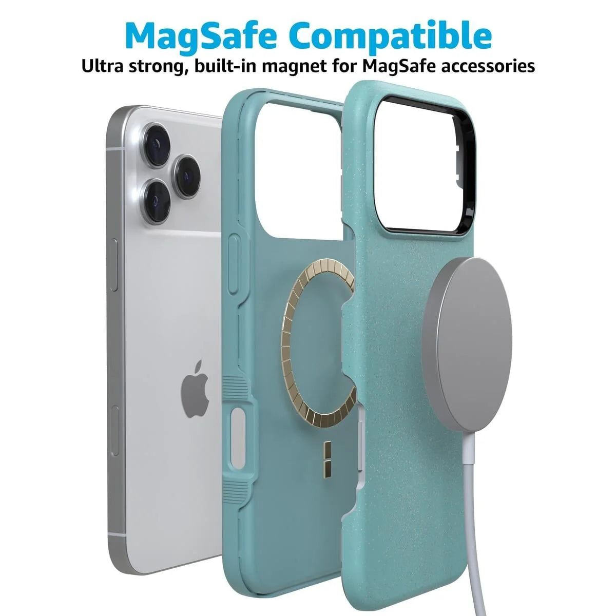 Aquamarine | Ocean Blue Shimmer Case