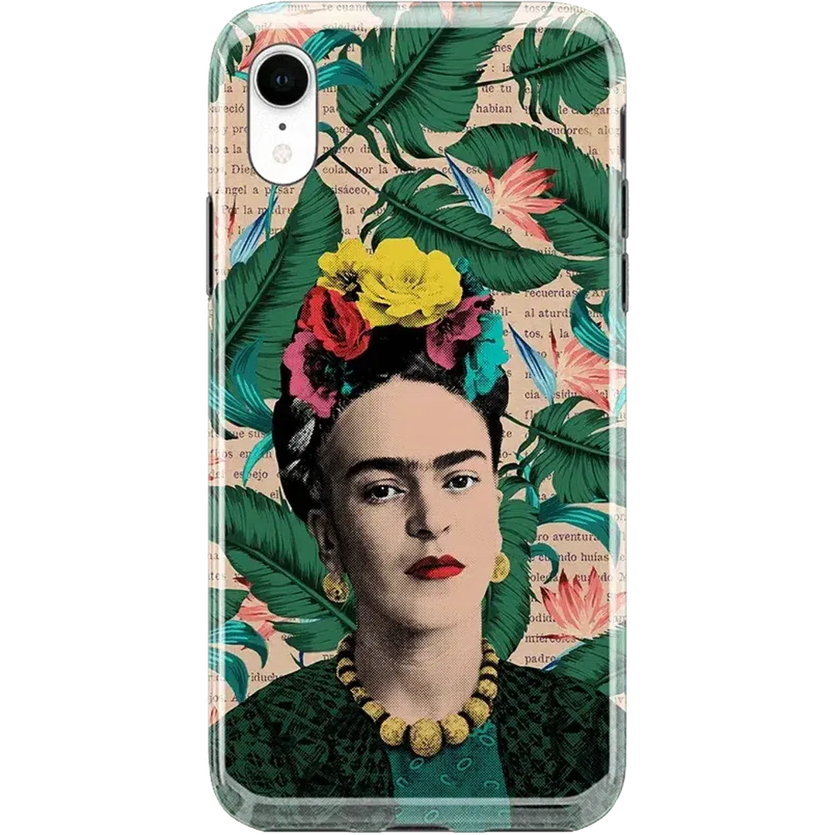Find Your Muse | Frida Kahlo Portrait Floral Case
