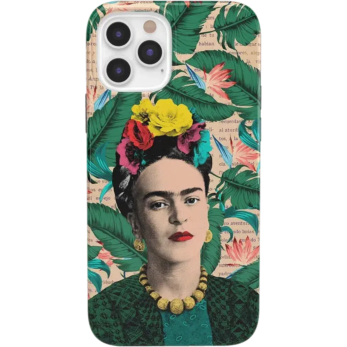 Find Your Muse | Frida Kahlo Portrait Floral Case
