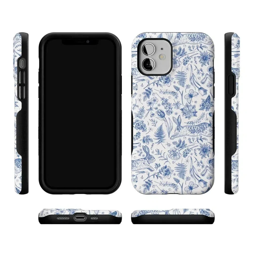 Hop & Bloom | Bunny Toile Case