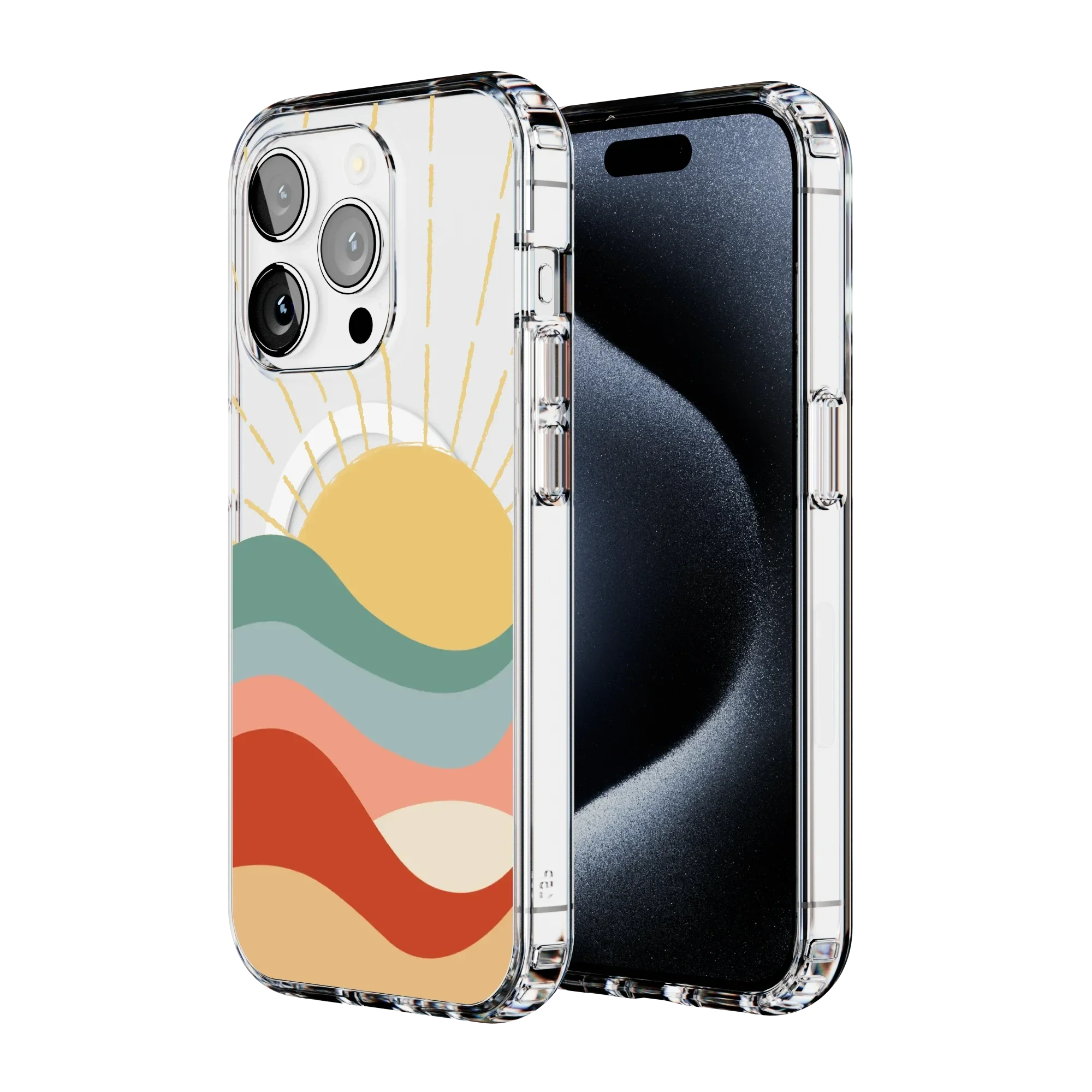 Here Comes the Sun | Colorblock Sunset Case