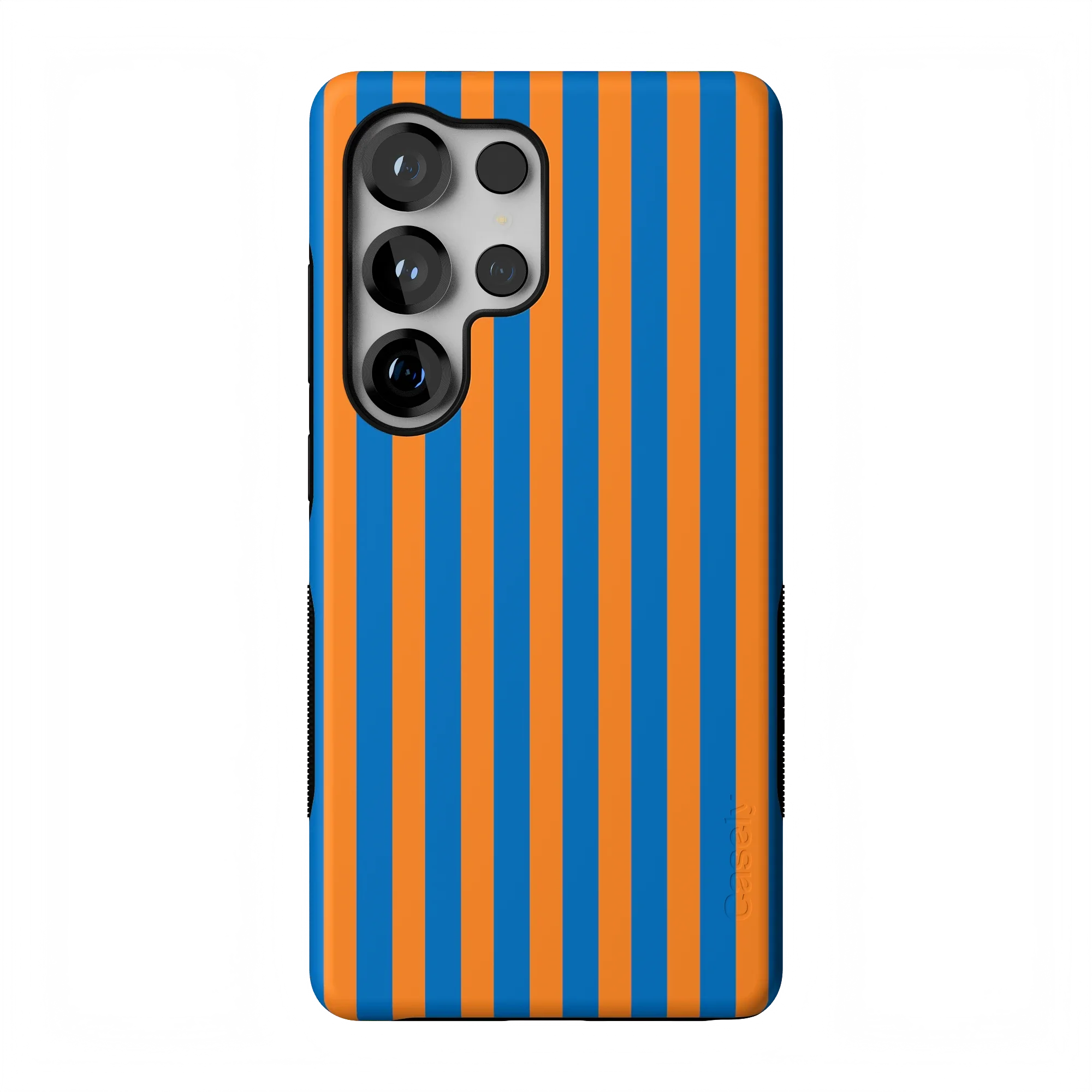 Go New York | Blue & Orange Stripes Case