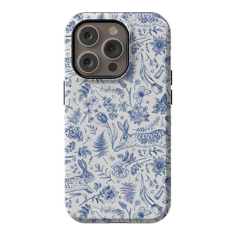 Hop & Bloom | Bunny Toile Case