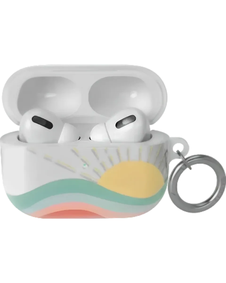 Here Comes the Sun | Colorblock Sunset AirPods Case