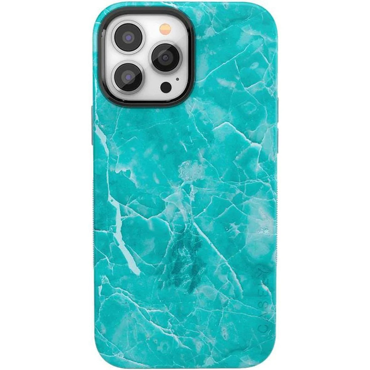 Lost at Sea | Teal Blue Seaglass Case