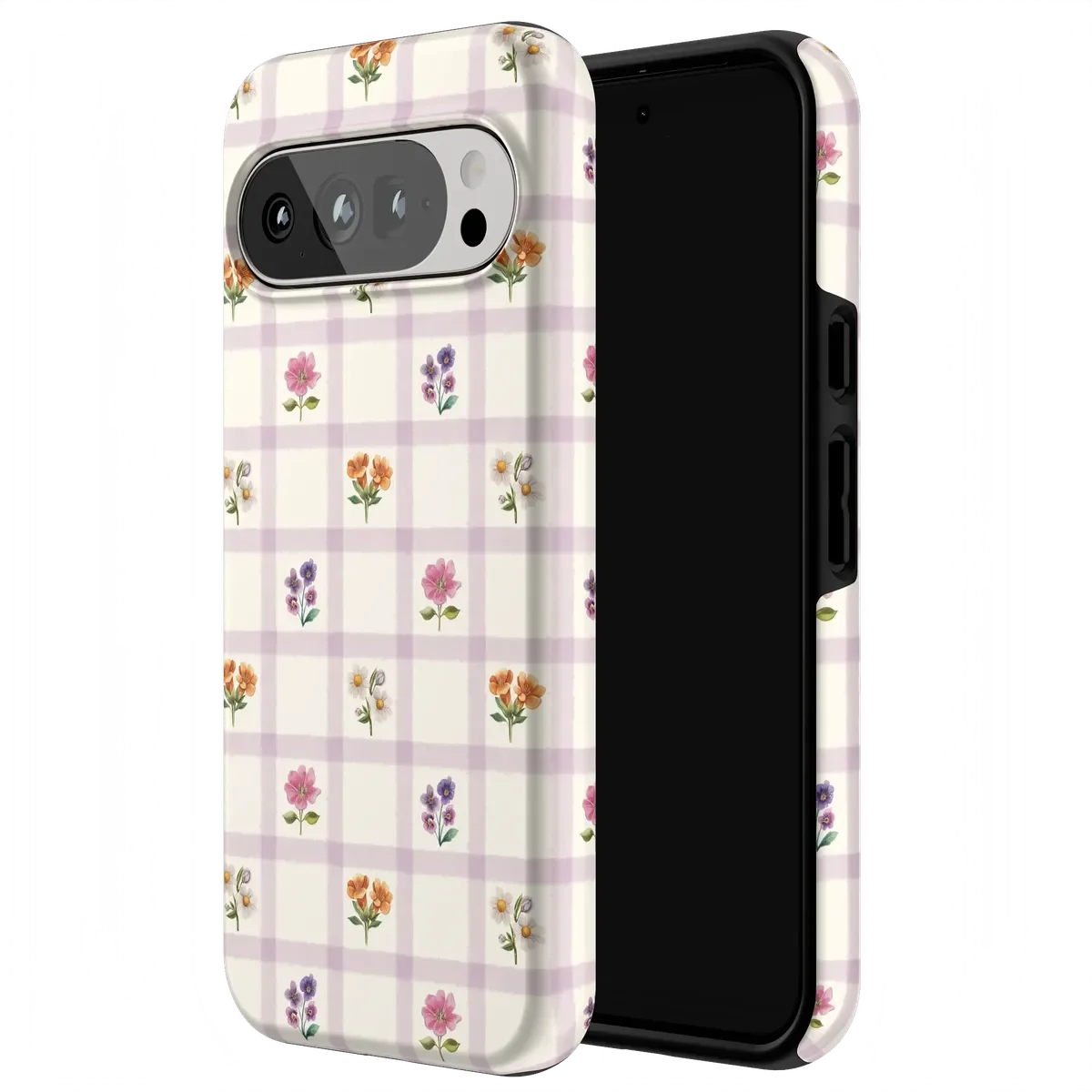 Meadow Check | Floral Gingham Case