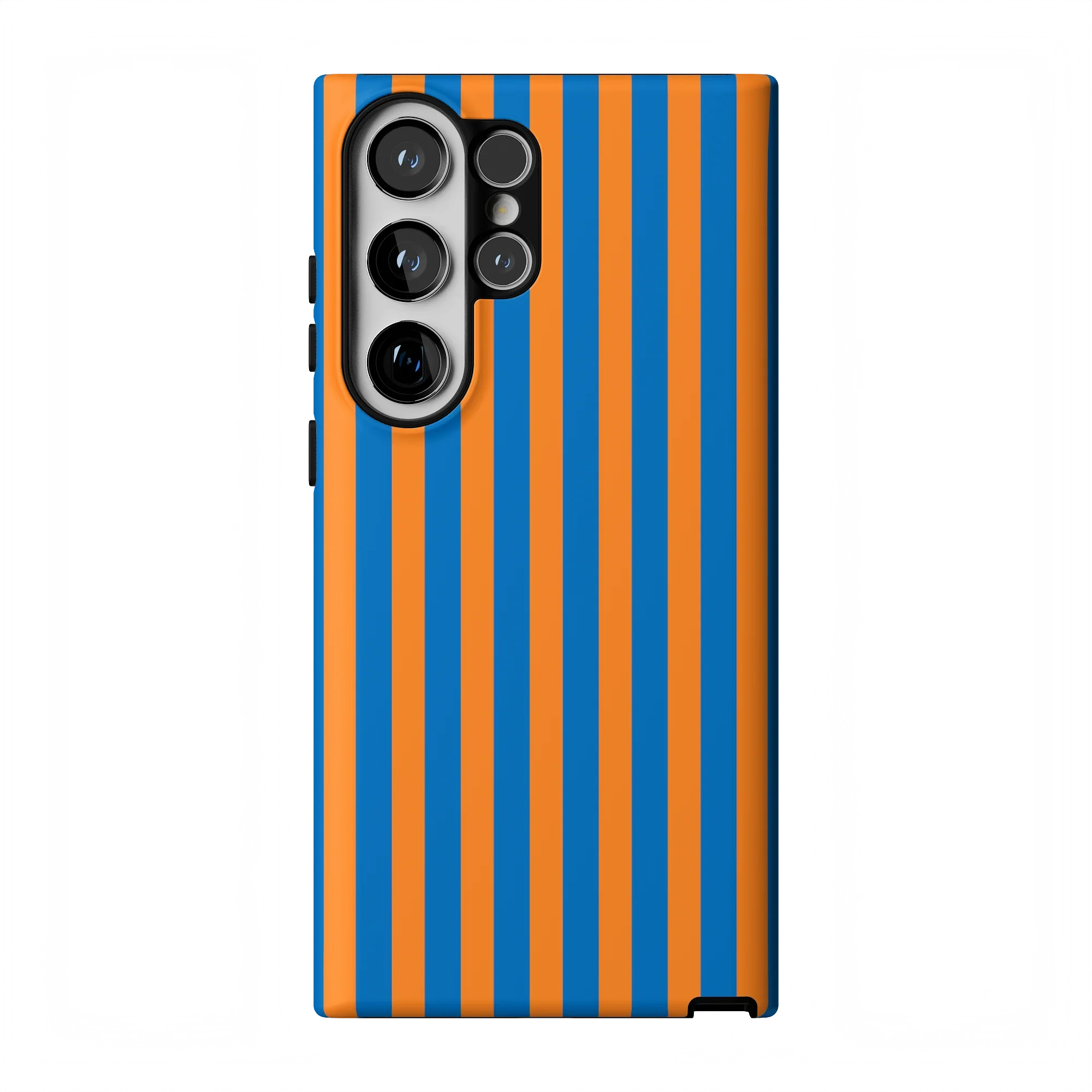 Go New York | Blue & Orange Stripes Case