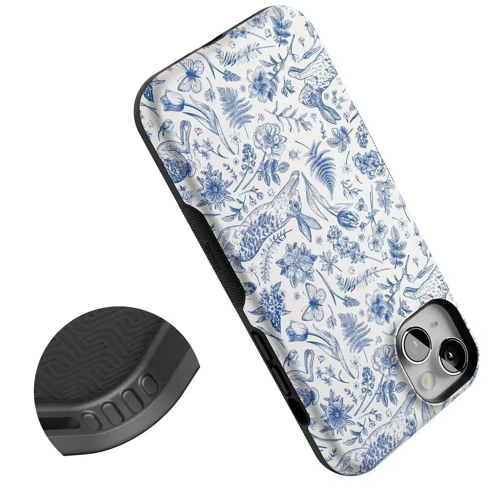 Hop & Bloom | Bunny Toile Case