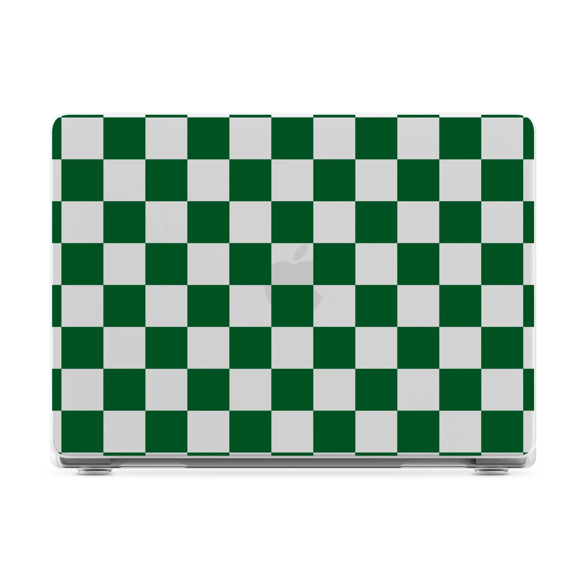 Fit Check | Green Checkerboard Laptop Shell