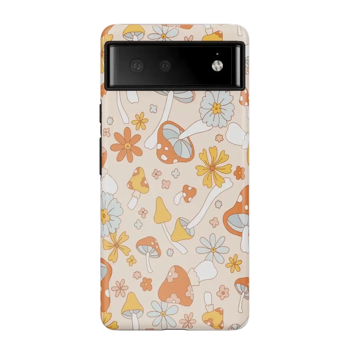 Mushroom Magic | Retro Floral Google Pixel Case