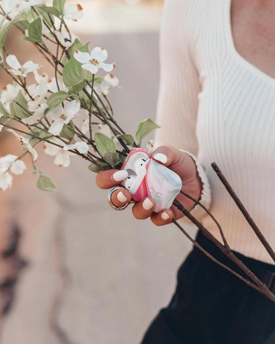 Land & Sea | Marble Swirl AirPods Case