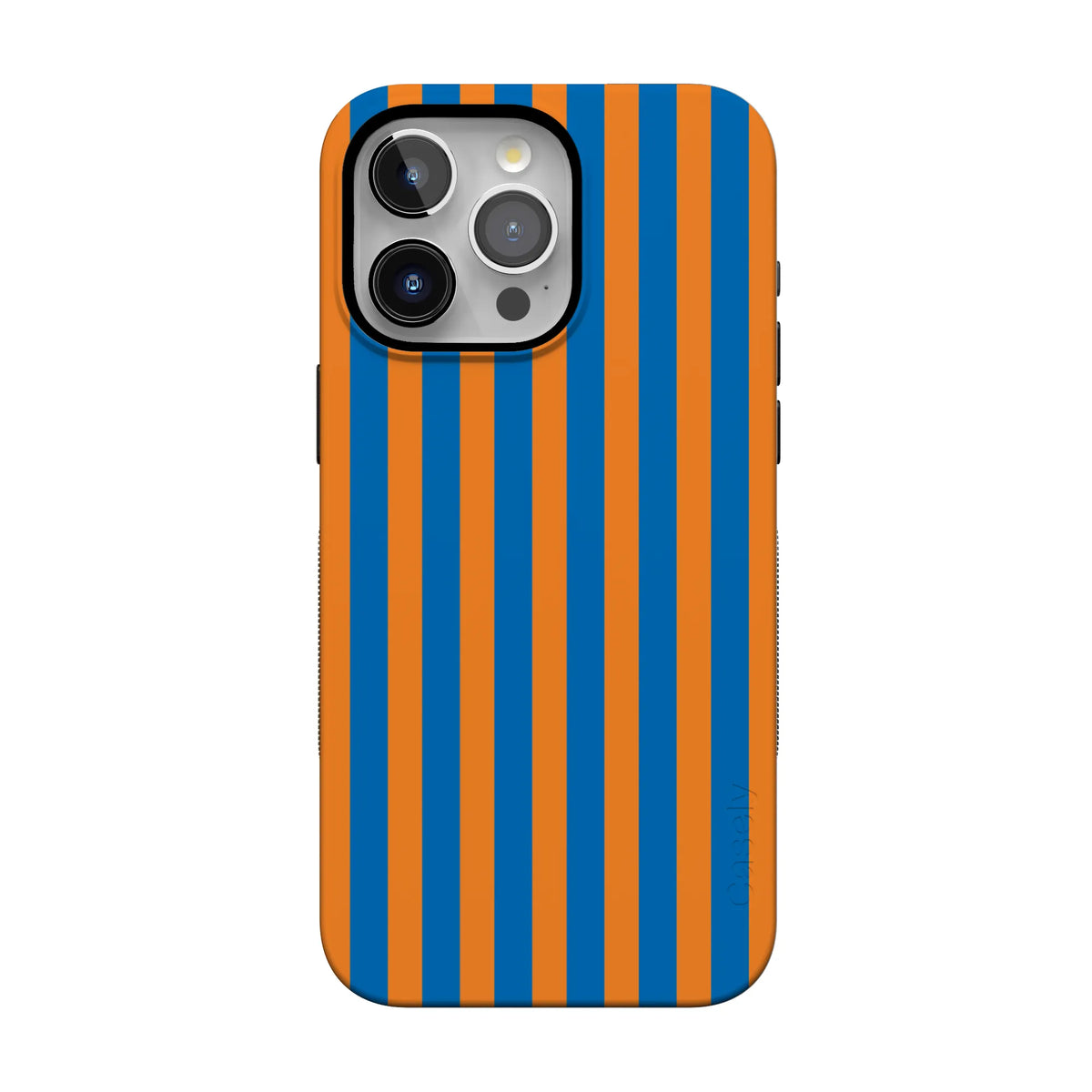Go New York | Blue & Orange Stripes Case
