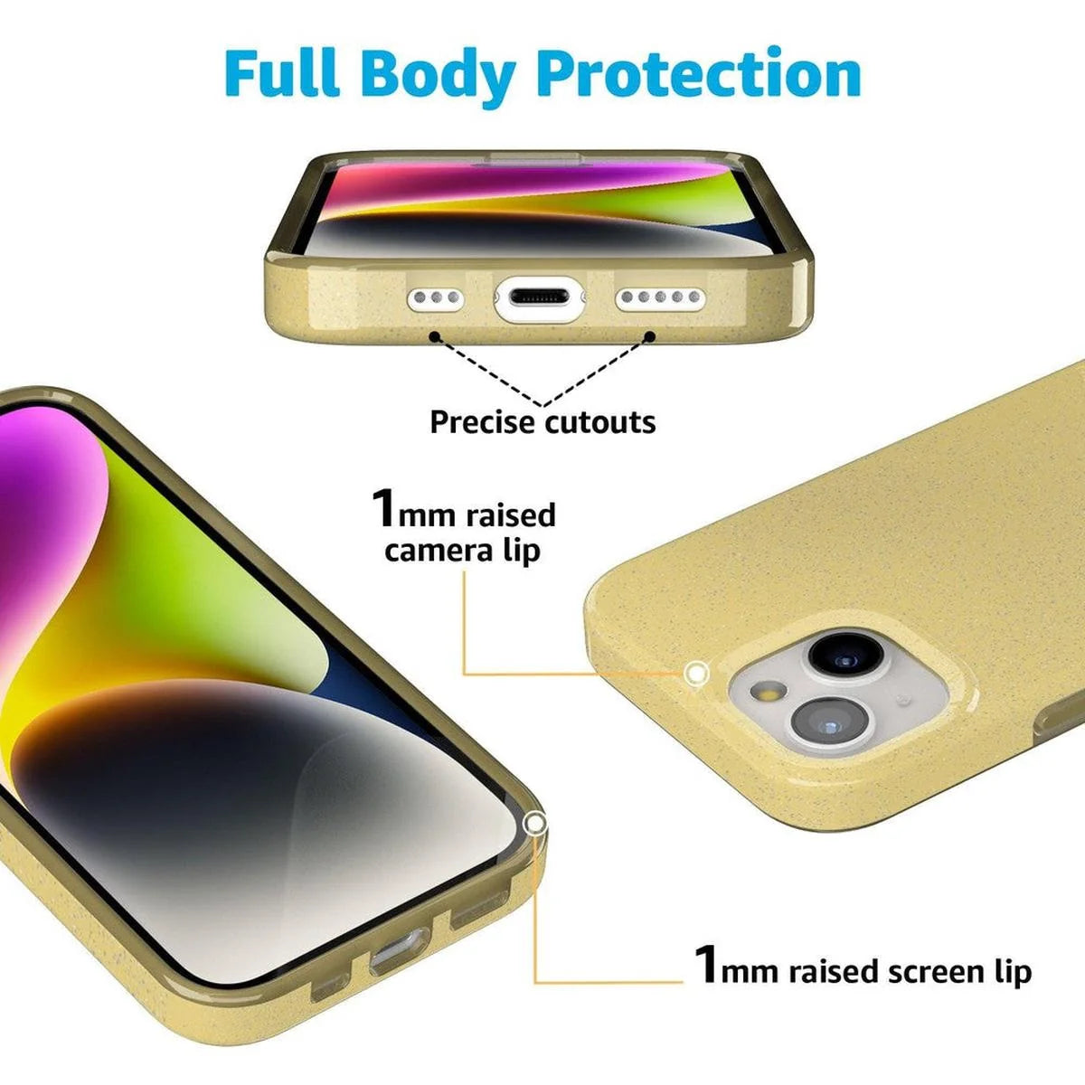 Early Riser | Yellow Pastel Shimmer Case