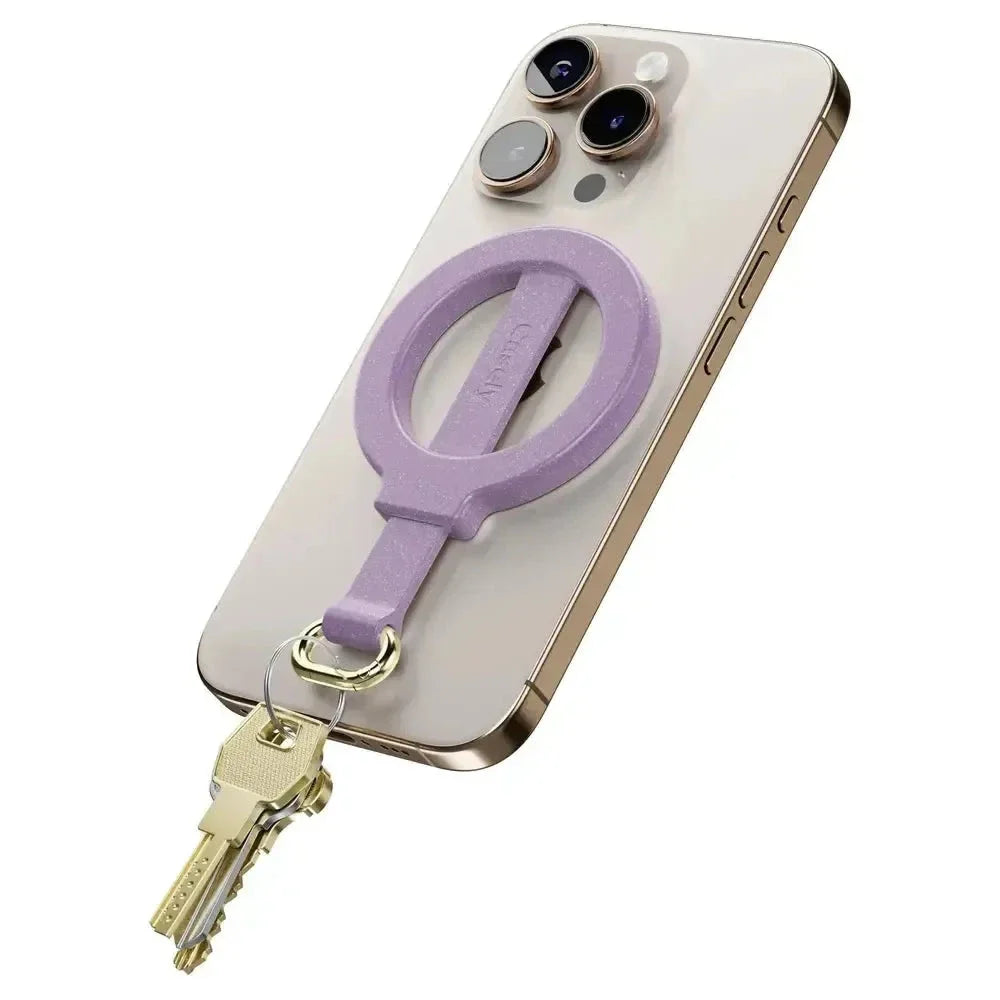 Lavender Waves | Purple Shimmer MagRing+ with Keychain