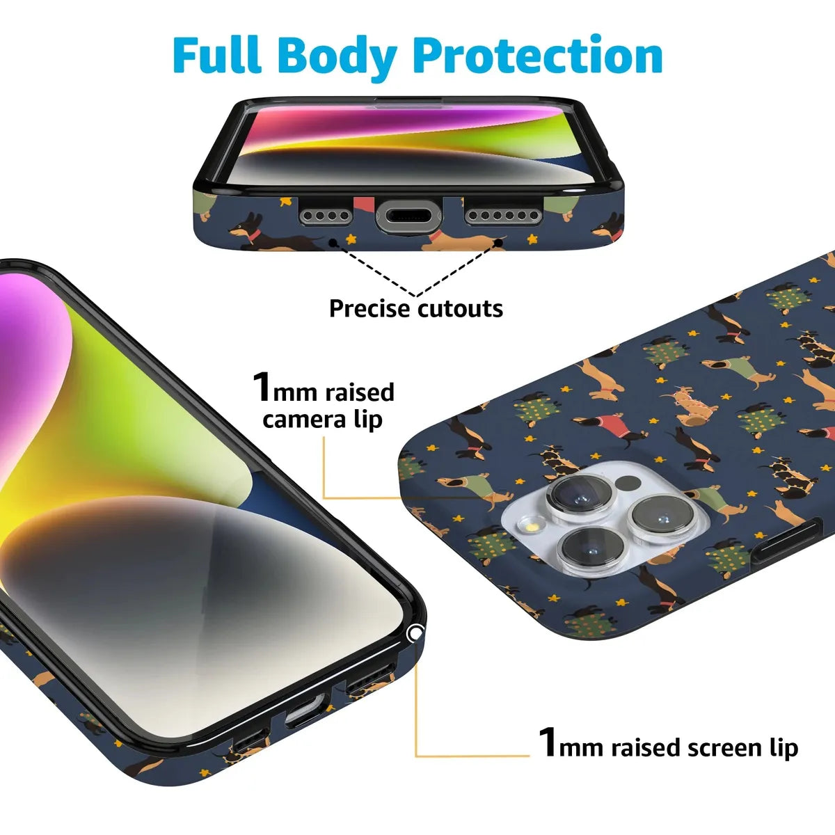 Dashing Doxies | Dachshund Dog Case